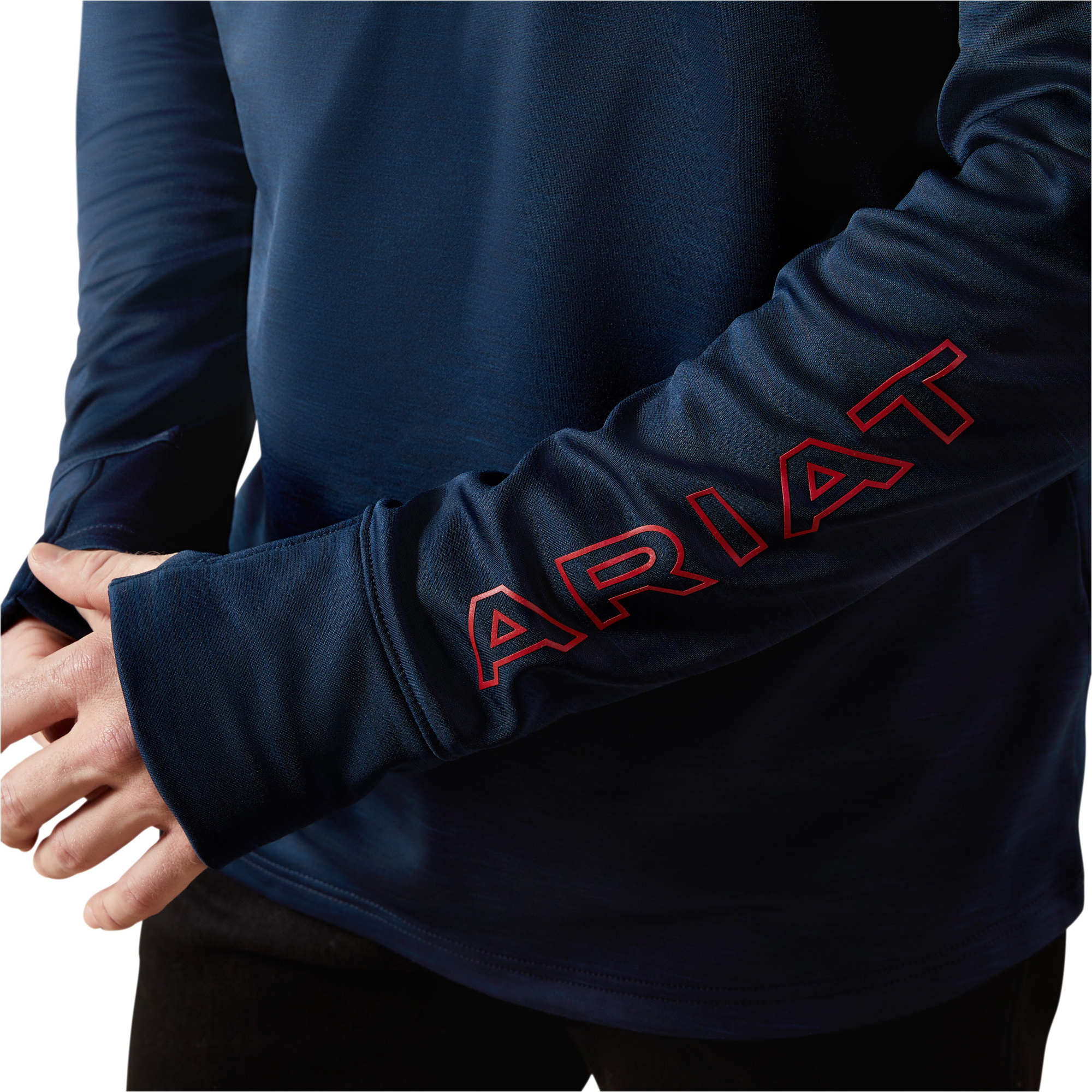 2025 Ariat Herren Team EQ 1 / 2 Zip Pullover 10062368 - Navy